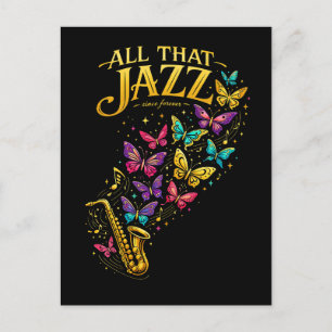 All That Jazz Postcard