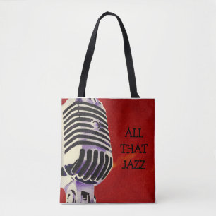 All That Jazz Tote Bage Bag