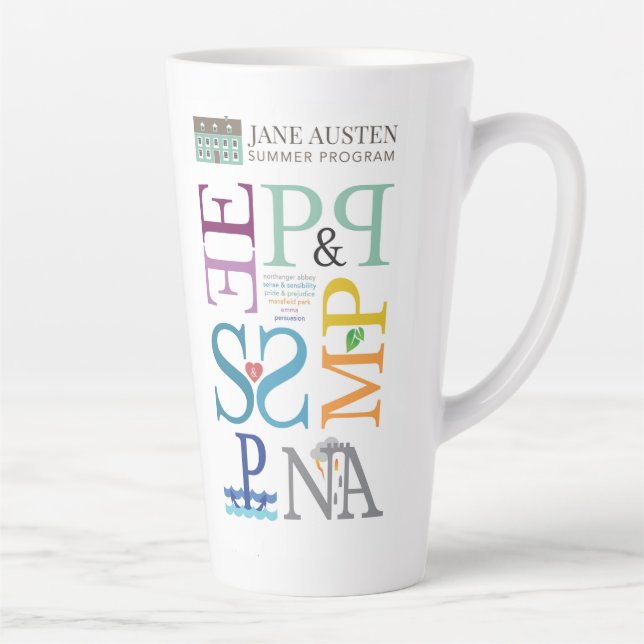 All the Austen Novels JASP mug double sided (Right)