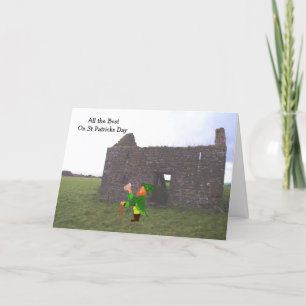 All the Best On St Patricks Day Card
