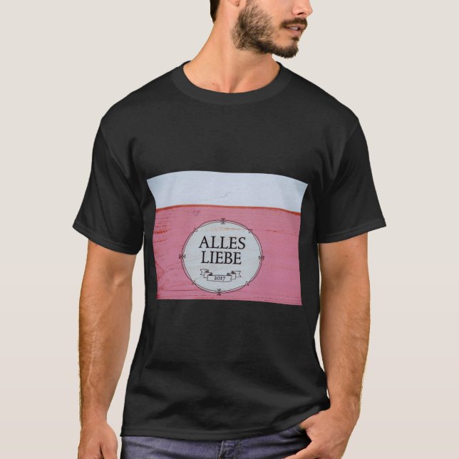 All the Best” Positive Message T-Shirt (Devant)