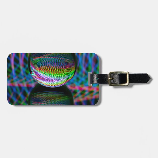 All the colours luggage tag (Front Horizontal)