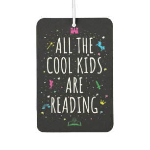 All The Cool Kids Are Reading I Air Freshener