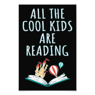 All The Cool Kids Are Reading II Photo Print