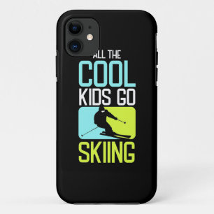 All The Cool Kids Go Skiing iPhone 11 Case