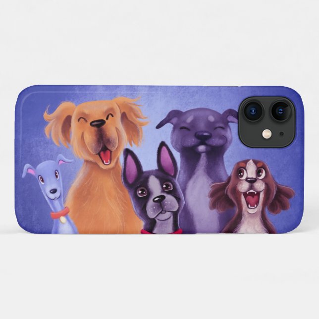 All The Dogs Case-Mate iPhone Case (Back (Horizontal))