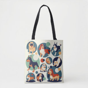 All the Dogs Tote Bag