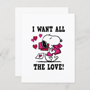 All The Love Valentine Enclosure Card
