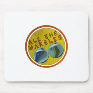 All The Marbles Mouse Pad