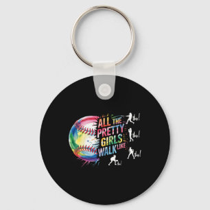 All The Pretty Girls Walk Like This Softll Player Keychain