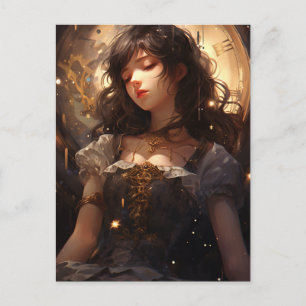 All The Time Alice Postcard