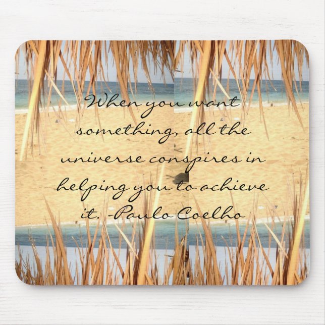 All The Universe Conspires Mousepad (Front)