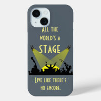 All the World's a Stage Inspiring Quote