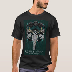 All them witches ATW colourful skull  (1) T-Shirt