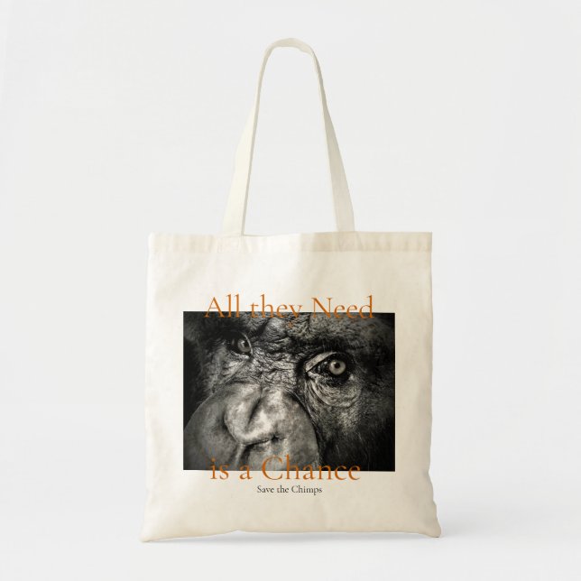 All they Need is a Chance Tote Bag (Front)