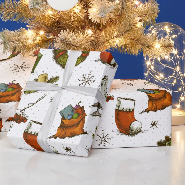 All Things Christmas Wrapping Paper (Holidays)