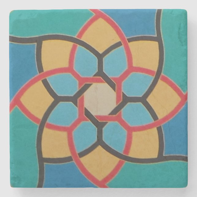 All Things Fall Apart - Centre - Marble Coaster (Front)