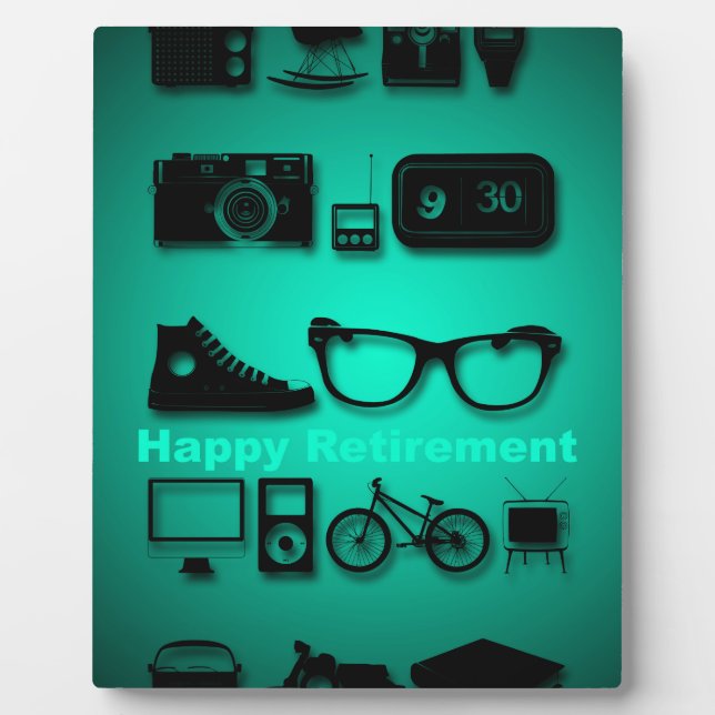 All Things you like Retirement Gifts Plaque (Front)