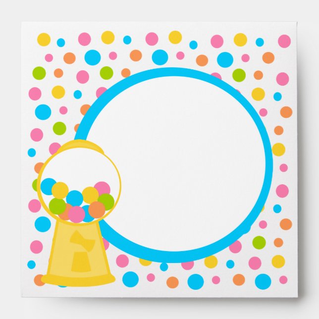 All Those Gumballs! Envelope (Front)