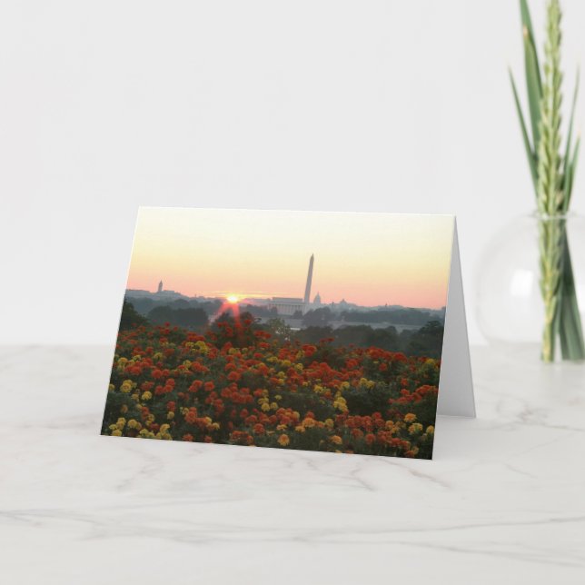 All Three Sunrise Greeting Card (Front)