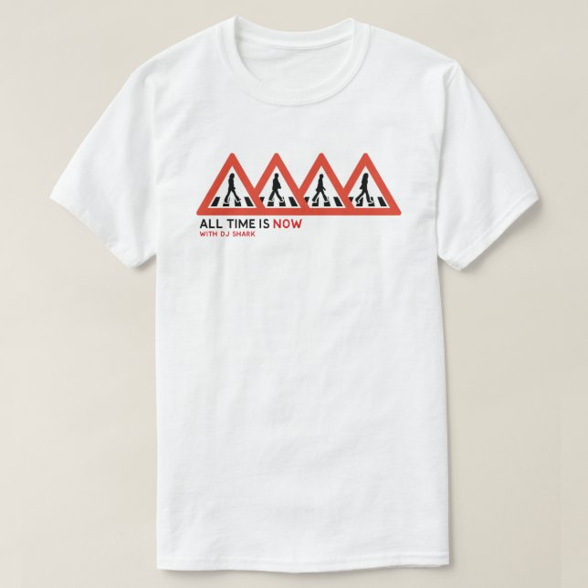 All Time is Now - AB Road crossing T-Shirt (Design Front)