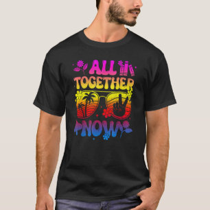 All Together Now Summer Reading 2023 Groovy  Book T-Shirt