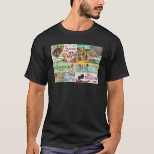 All Together Now Summer Reading 2023 Library Books T-Shirt
