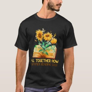 All Together Now Summer Reading 2023 Rainbow Hand  T-Shirt