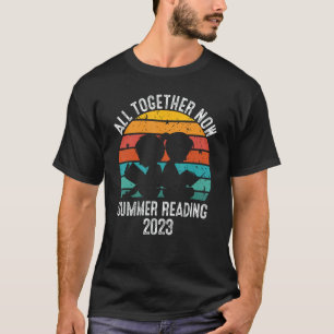 All Together Now Summer Reading 2023 Rainbow Hand  T-Shirt