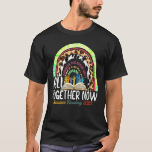 All Together Now Summer Reading 2023 Rainbow Hand  T-Shirt