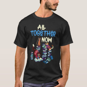 All Together Now Summer Reading Program 2023 Book  T-Shirt