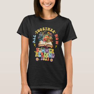 All Together Now Summer Reading Program 2023 Book T-Shirt