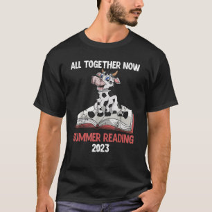 All Together Now Summer Reading Program 2023 Book  T-Shirt