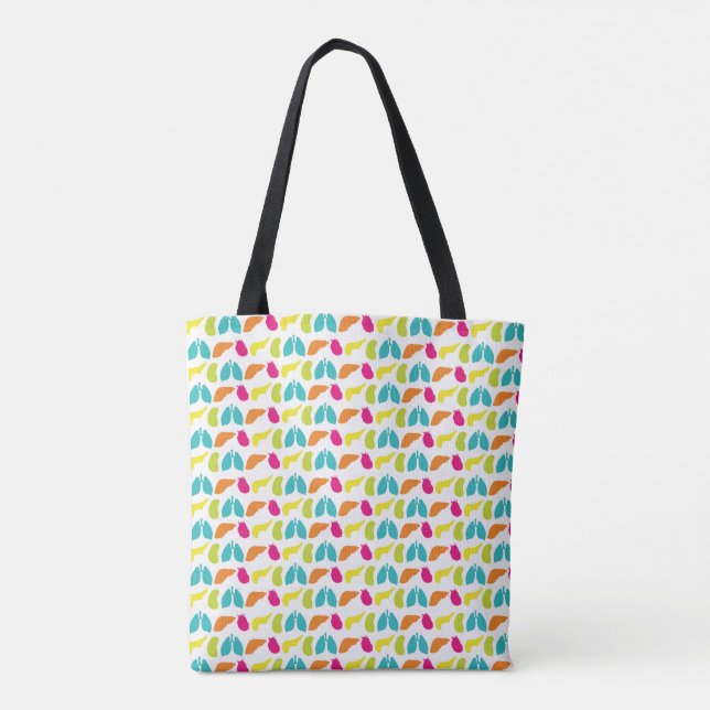 All Transplant Organs | Tote Bag (Back)