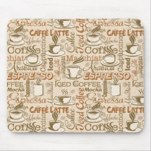 All Types of Coffee Mouse Pad