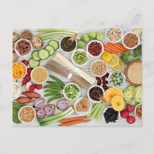 All veggies postcard (Front)