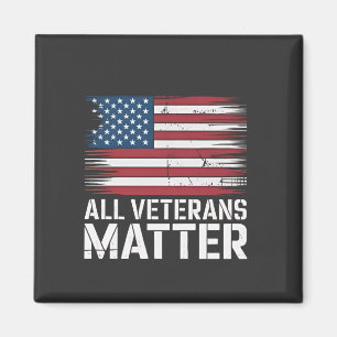 All Veteran Matter American 4th Of July Patriotic  Magnet