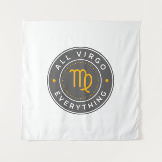 All Virgo Everything Official Logo Wall Tapestry