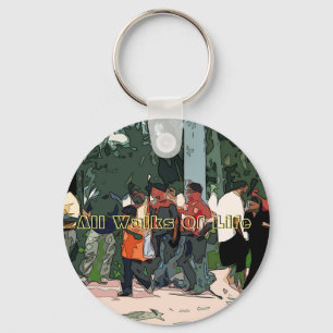 All Walks Of Life Keychain