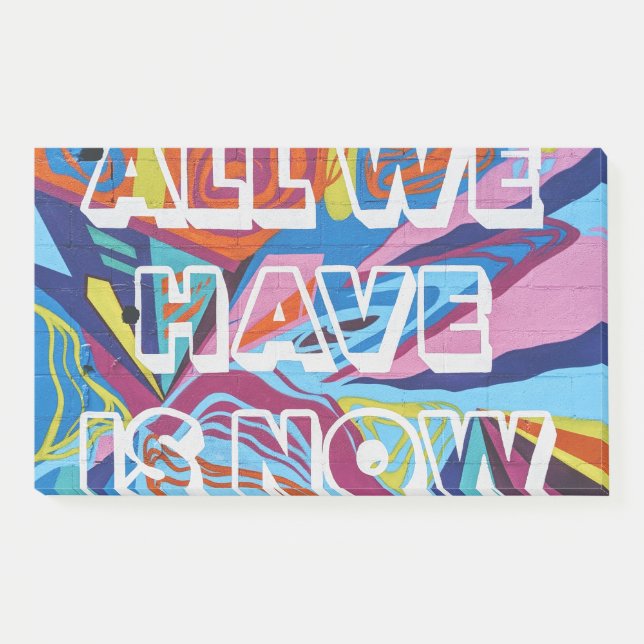 all we have is now post-it notes (Front)