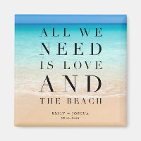 All We Need is Love and the Beach Wedding