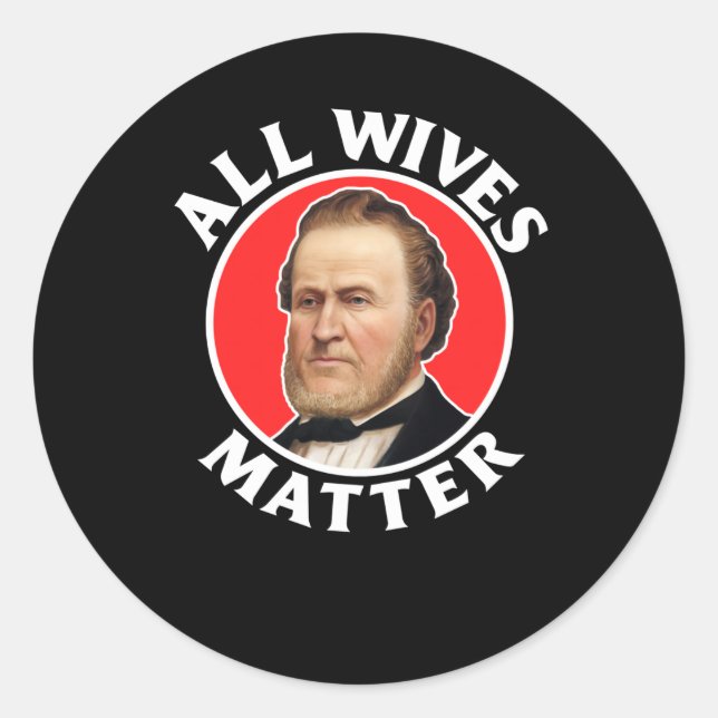 All Wives Brigham Young - Ex-mormon Lds Defector S Classic Round Sticker (Front)