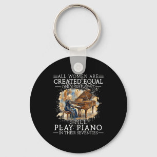 All Women Created Equal Only Keychain