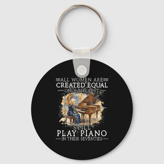 All Women Created Equal Only Keychain (Front)