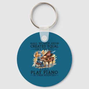 All Women Created Equal Only Keychain