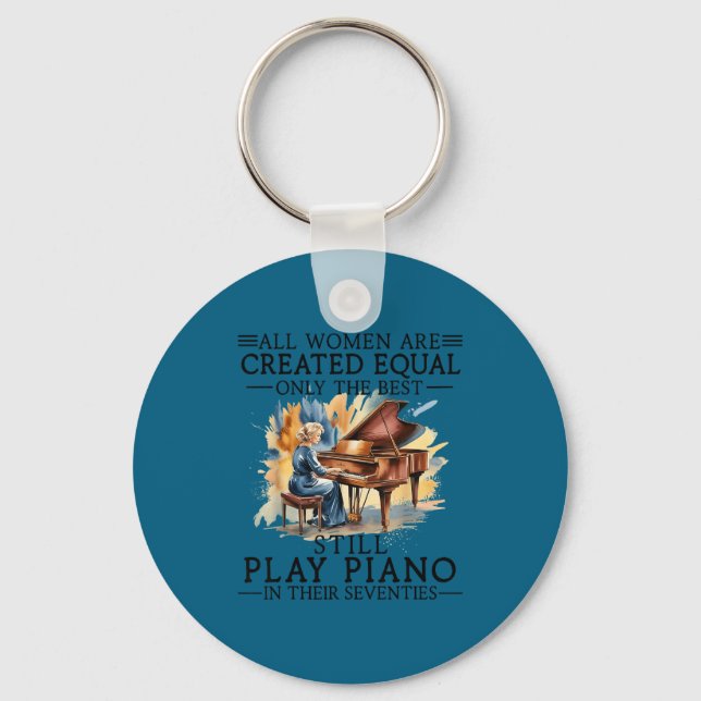 All Women Created Equal Only Keychain (Front)