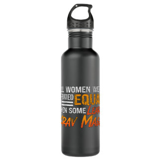 All Women Were Black Belt Military Combat Fighting 710 Ml Water Bottle