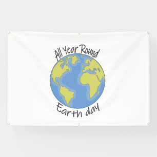 All Year Round: Earth Day Banner