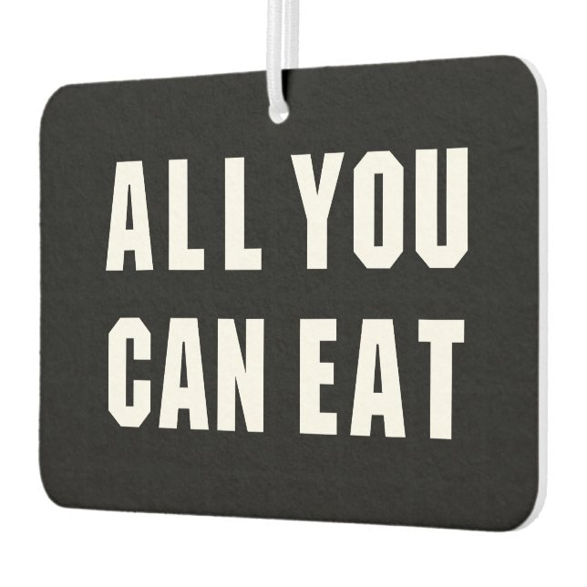 ALL YOU CAN EAT AIR FRESHENER (Left)