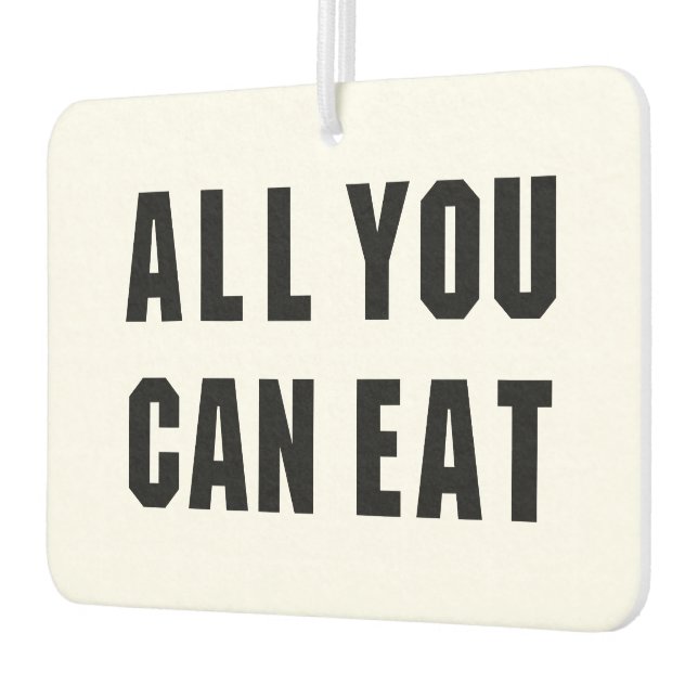 ALL YOU CAN EAT AIR FRESHENER (Left)